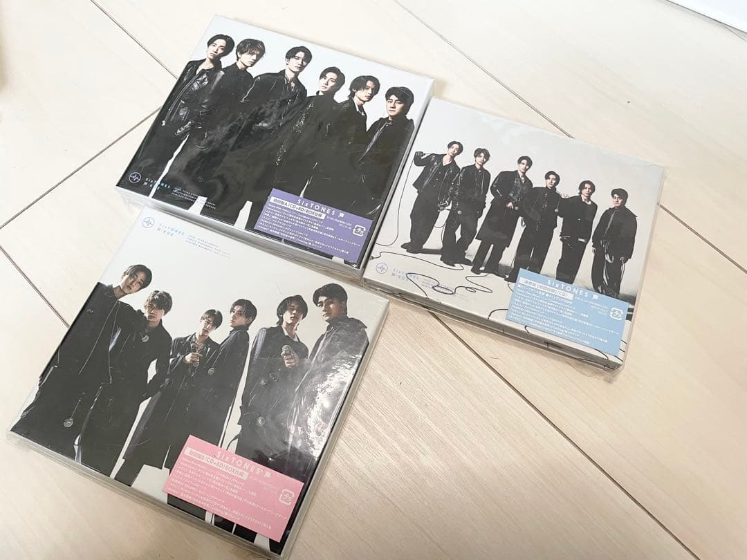 SixTONES 声 CD 3形態 - メルカリ