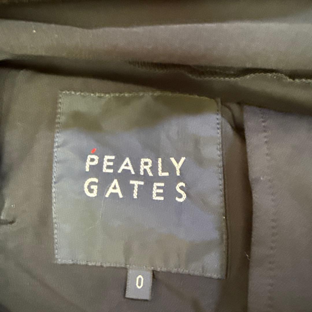 PEARLY GATES フード付きジャケット サイズ0 ネイビー