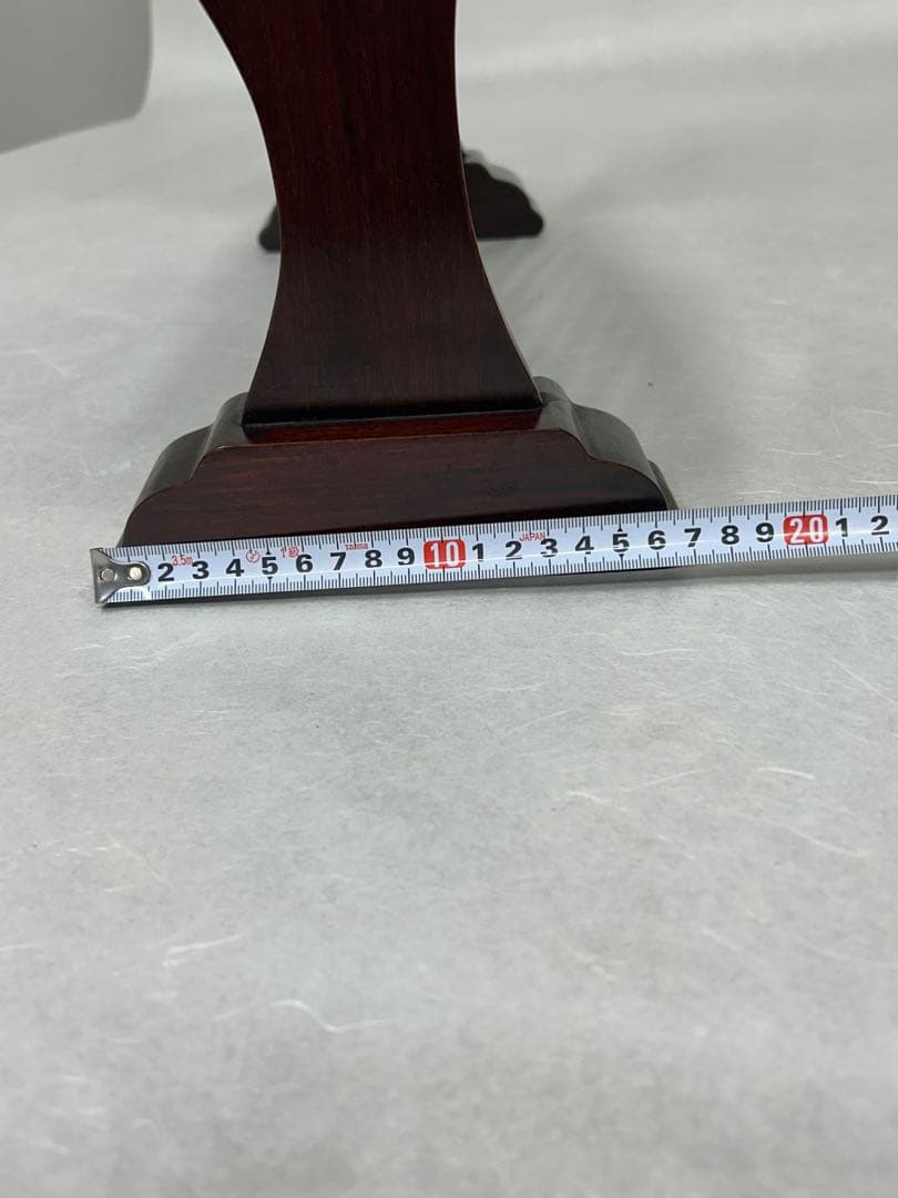 刀掛け　3本掛け　唐木？　日本刀