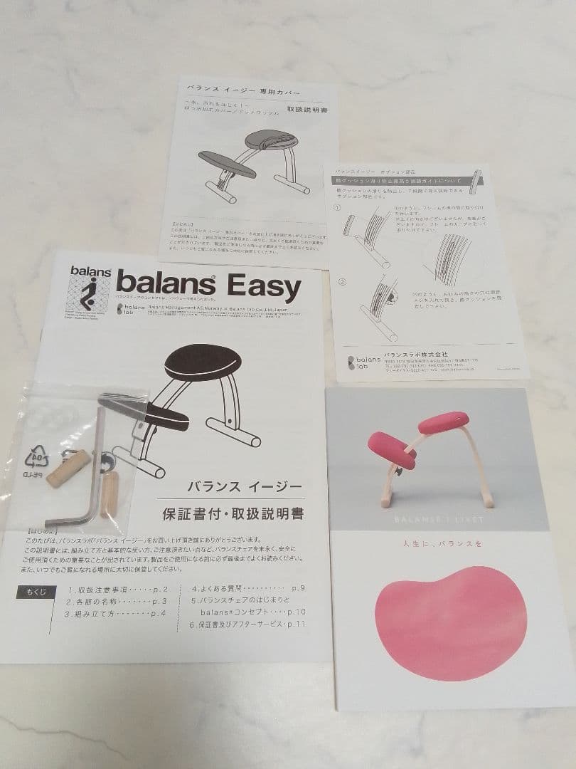 ☆ほぼ未使用☆ Rybo リボ バランスチェア バランスイージー 通常フレーム