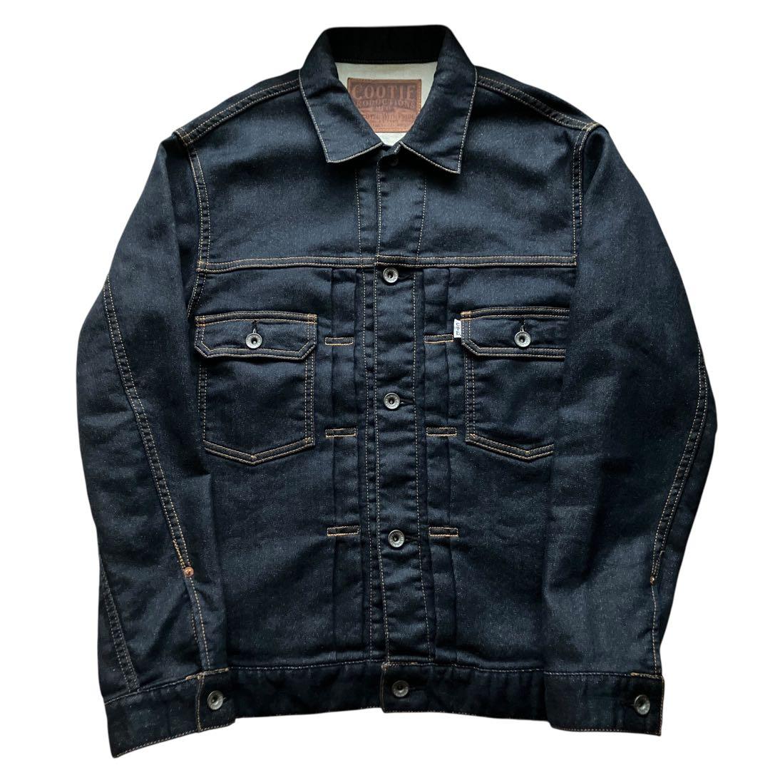 美品 COOTIE 濃紺デニムジャケット ヴィンテージレプリカ オーバーサイズ