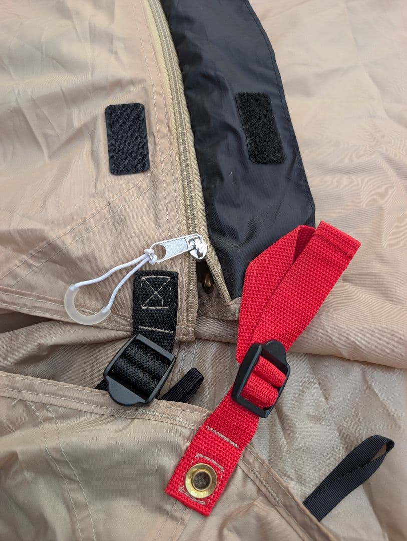 〘美品〙DOD YADOKARI ヤドカリテント　タン　ウォール　跳ね上げポール