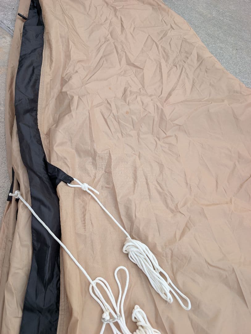 〘美品〙DOD YADOKARI ヤドカリテント　タン　ウォール　跳ね上げポール