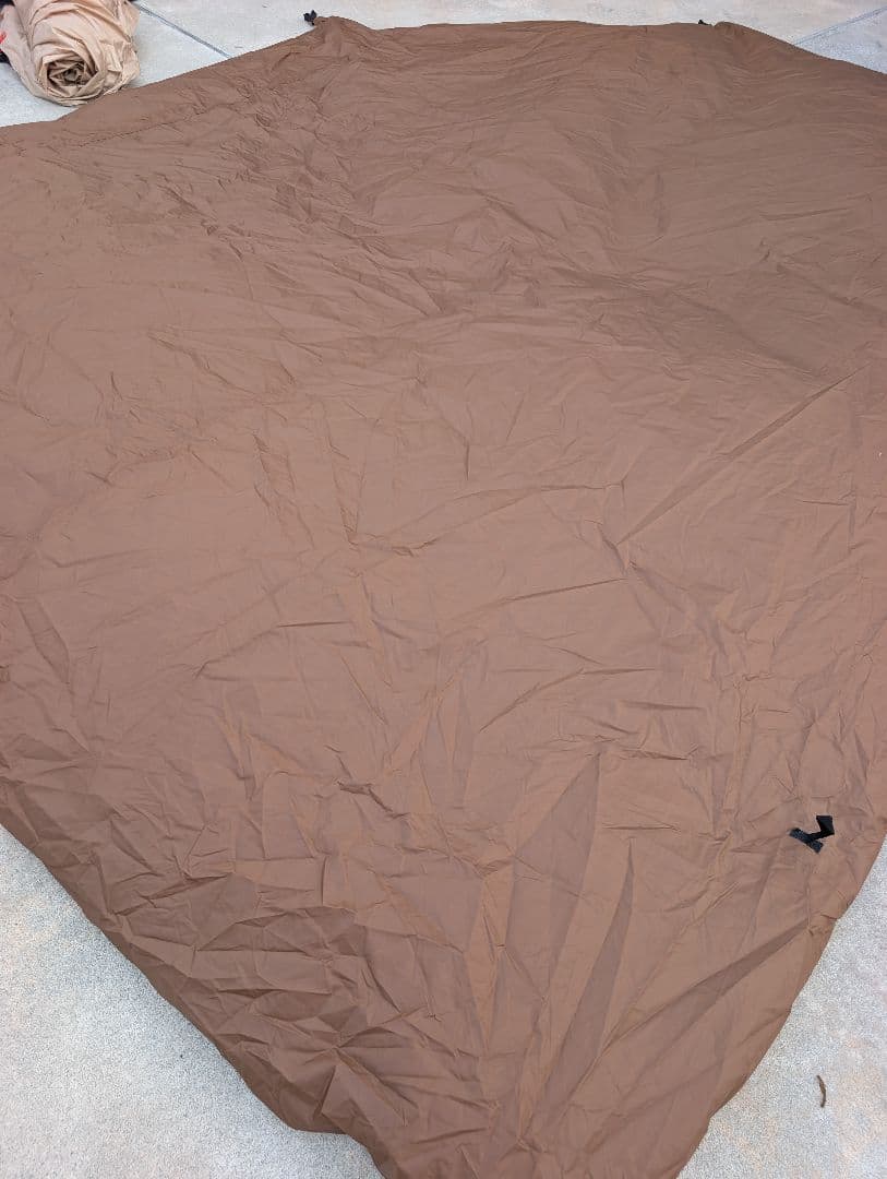 〘美品〙DOD YADOKARI ヤドカリテント　タン　ウォール　跳ね上げポール