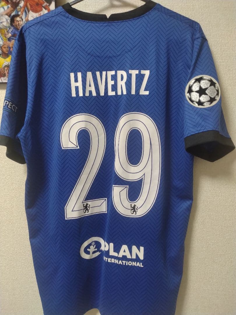 チェルシー CL決勝ユニフォーム カイハヴァーツ