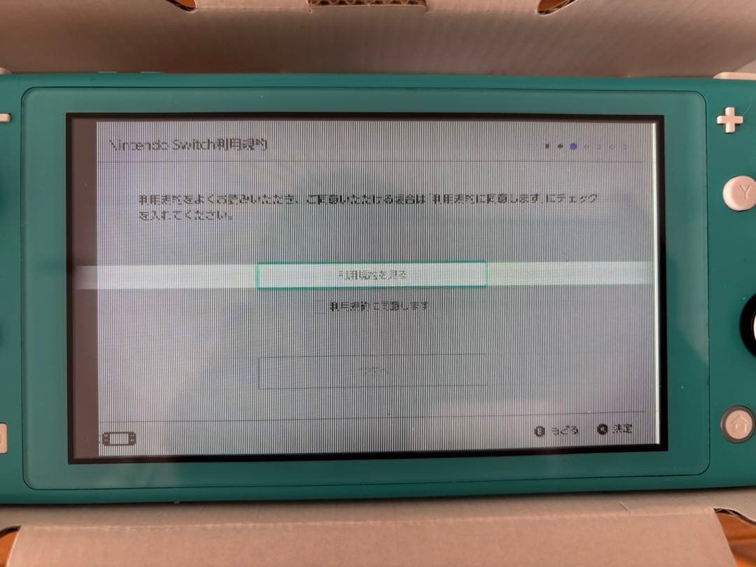 Nintendo Switch Lite ターコイズ　ジャンク品
