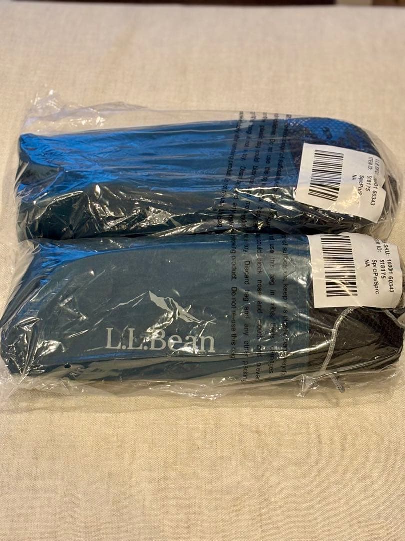 お値下げ！【2脚新品未開封】L.L.Bean パックライトチェア 2脚セット袋付