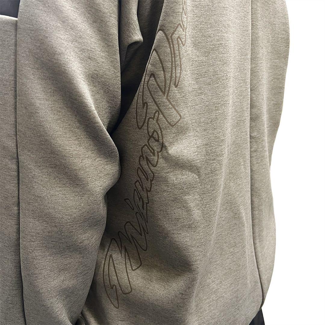 【ミズノプロ】ストレッチスウェットフーディ カーキ O 12JEBK79