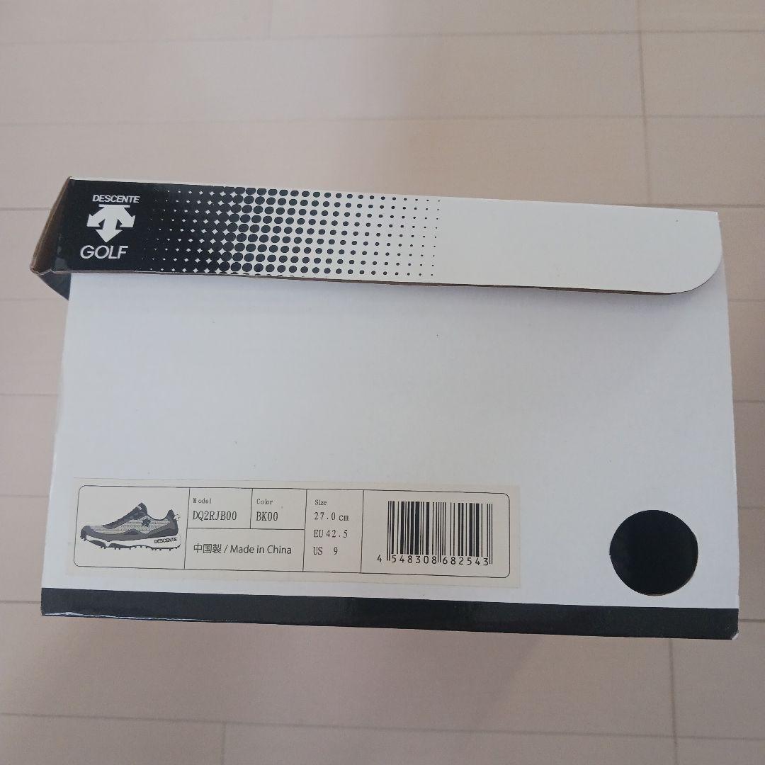 DESCENTE ゴルフシューズ DQ2RJB00/BK00 27.0cm