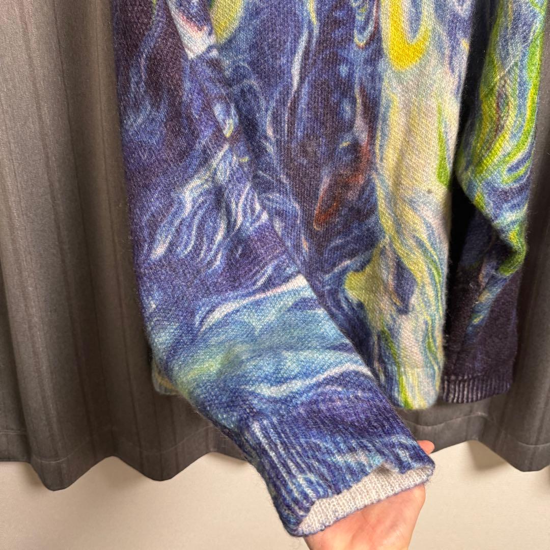 NAMACHEKOナマチェコ 19AW モヘアマーブルニット M - メルカリ