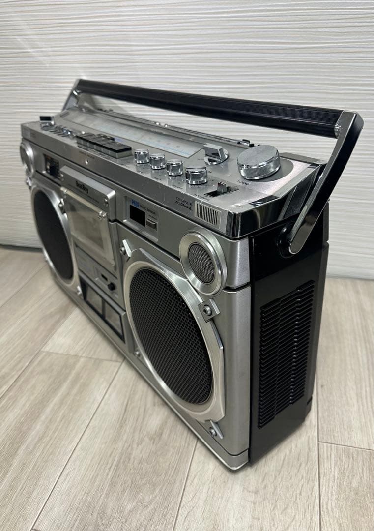 ゆのかる 様専用COLUMBIA ラジカセ Hitachi TRK-8180