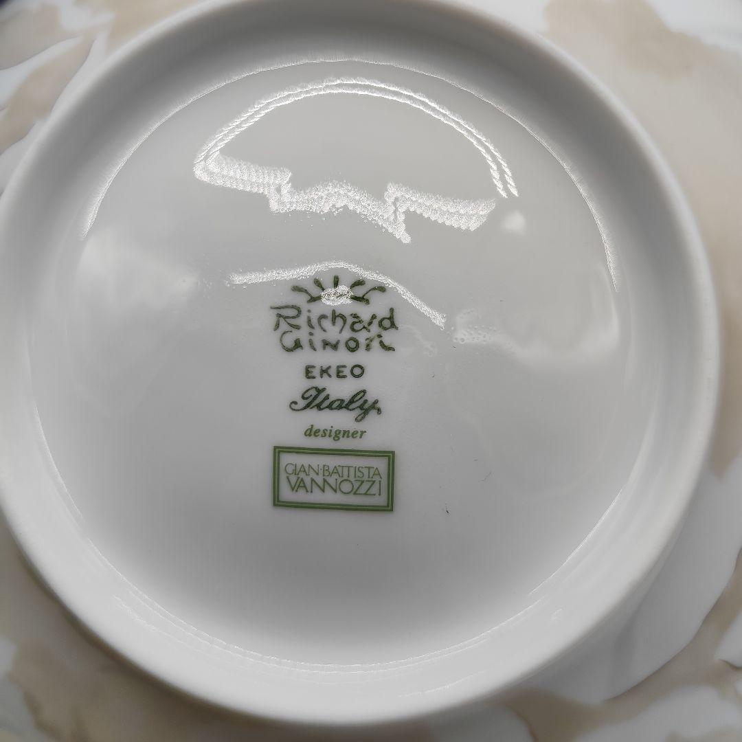 リチャードジノリ ゴールド 金彩 マルコポーロ 大皿 1枚 廃番 - メルカリ