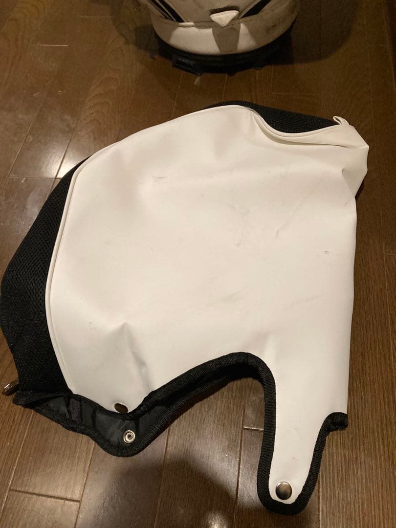 ひろ new balance ゴルフバッグ ホワイト