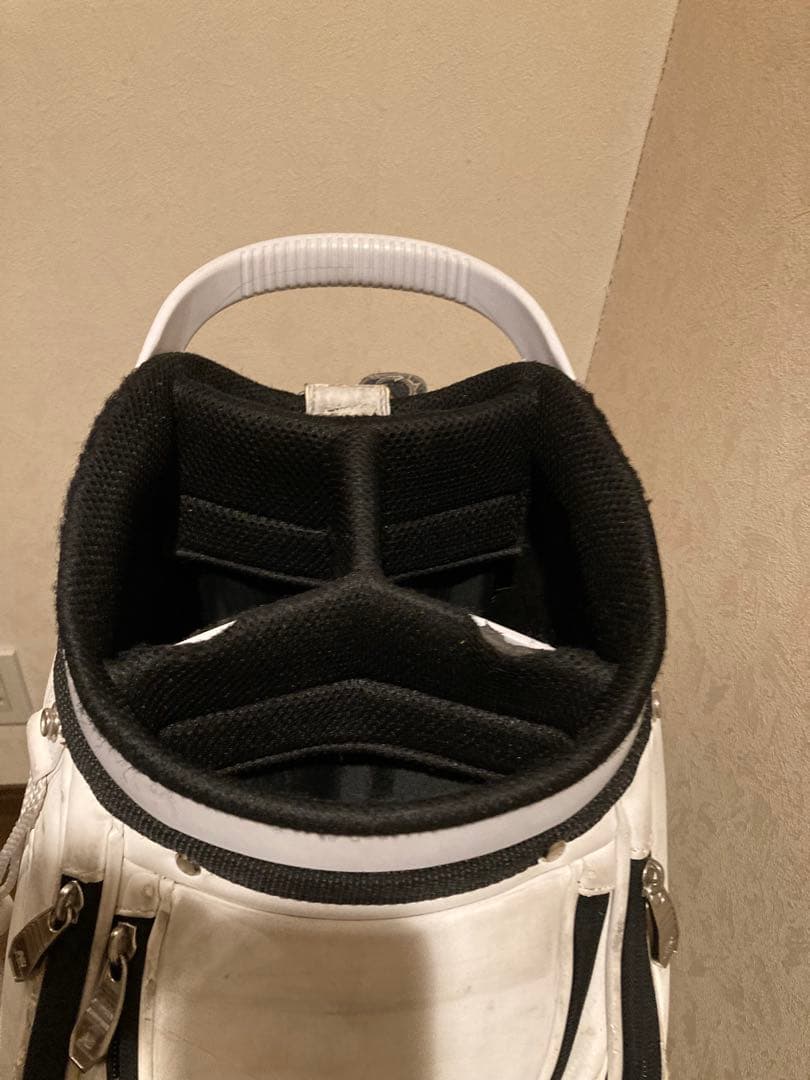 ひろ new balance ゴルフバッグ ホワイト