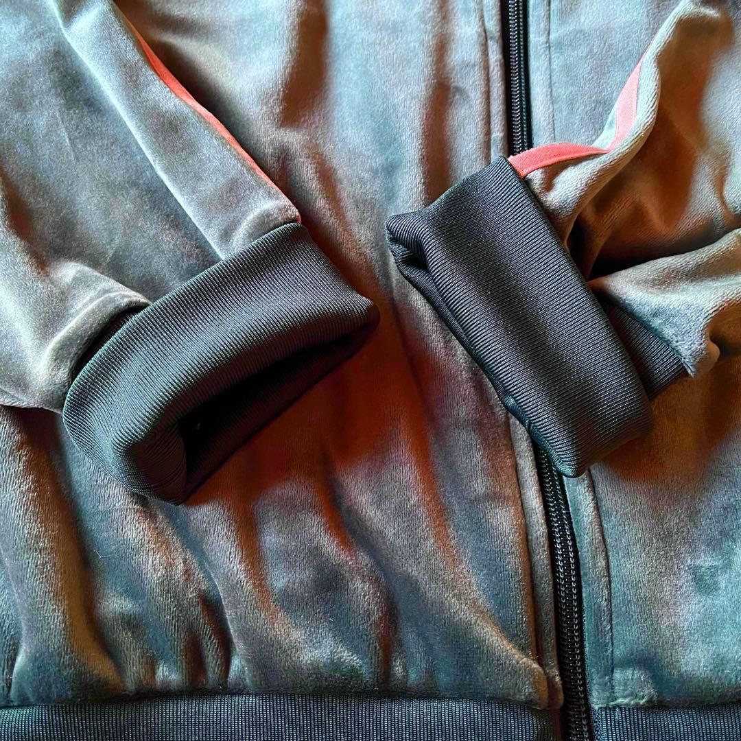 【極美品✨】adidas アディダス ファイヤーバード ベロア グリーン 2XL