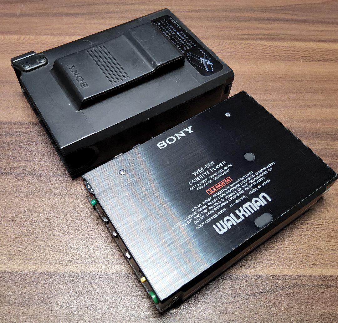 【極美品！】整備済み SONY ウオークマン WM-501 ブラック