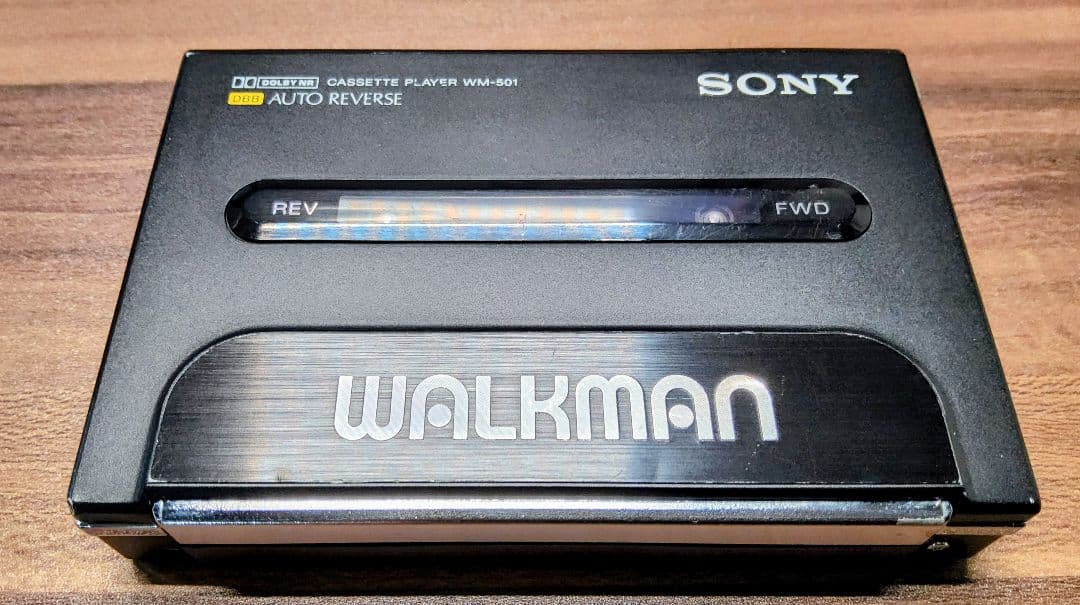 【極美品！】整備済み SONY ウオークマン WM-501 ブラック