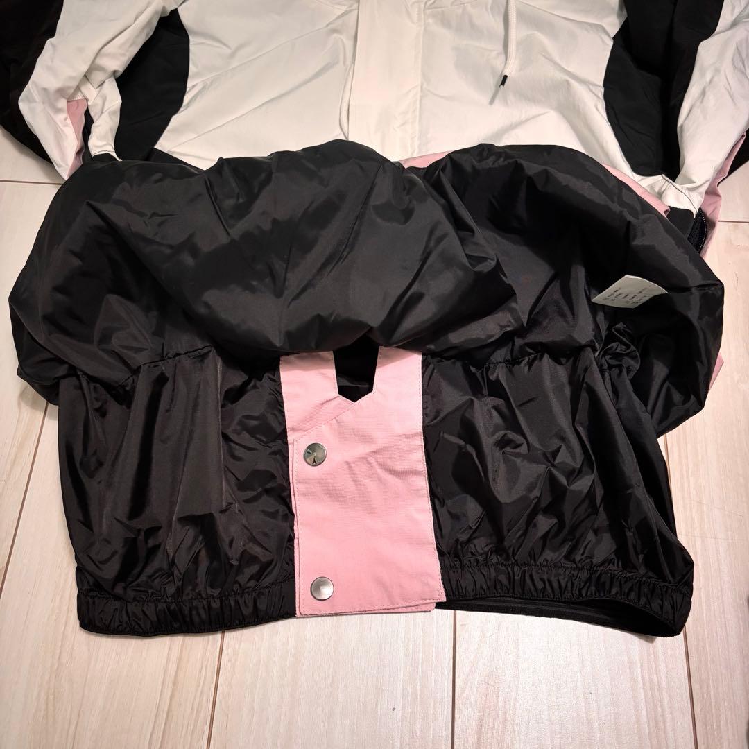 【ほぼ新品未使用】スノーボードウェア 上下セット セットアップ レディース韓国風