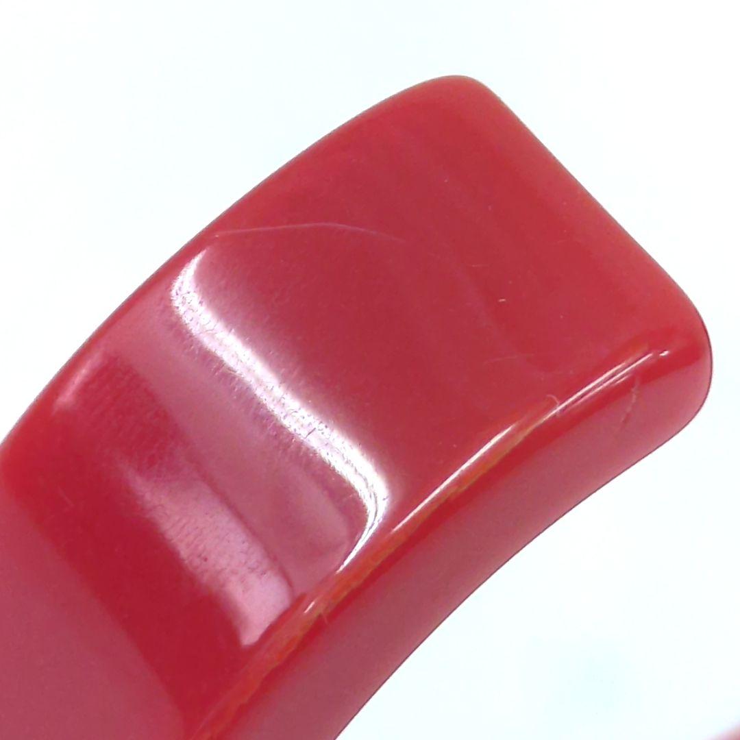 Dior ディオール ロゴバングル ラインストーン レッド - メルカリ