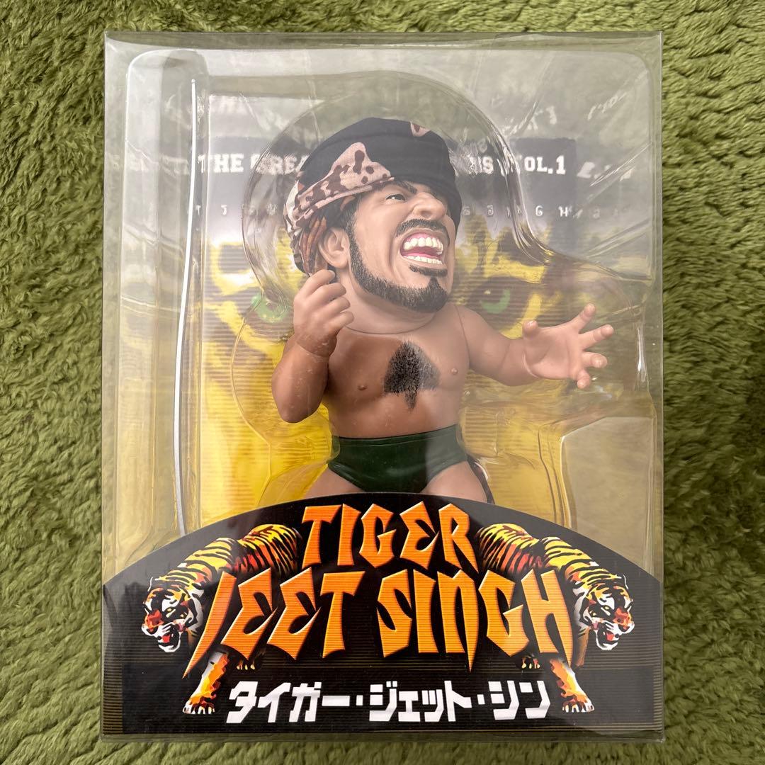 レア‼️人気‼️プロレスフィギュア タイガージェットシン - メルカリ