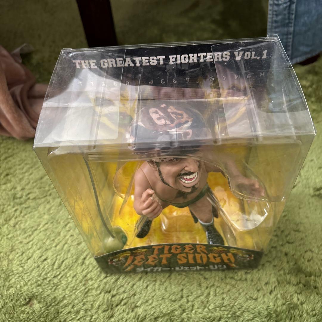 レア‼️人気‼️プロレスフィギュア タイガージェットシン - メルカリ