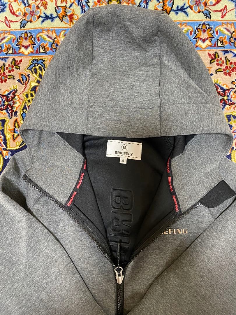 BRIEFING GOLF レディースセットアップ　ゴルフウェア　グレー　Ｓ