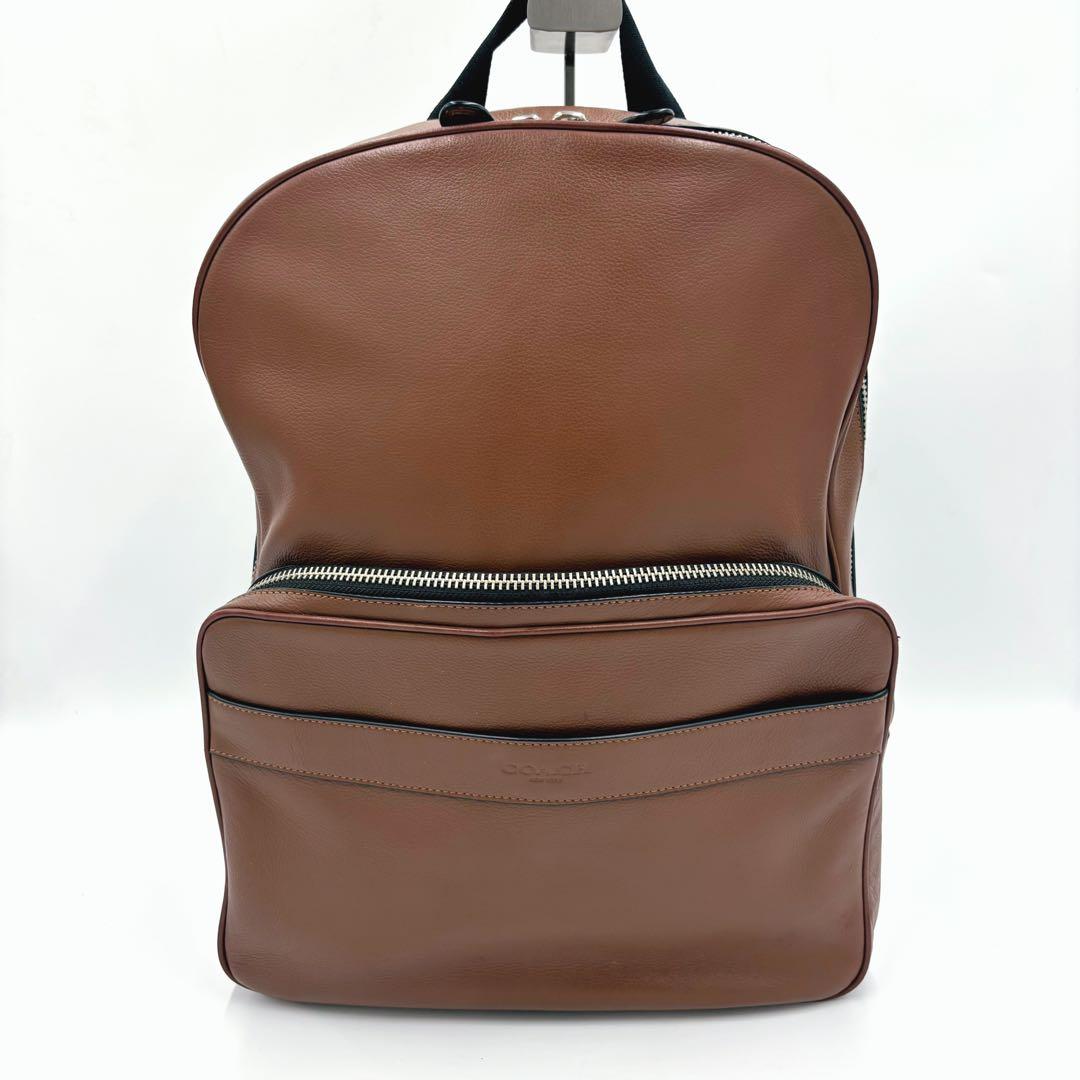 専用COACHコーチレザーリュック ハミルトン F72364 A4可能 ブラウン