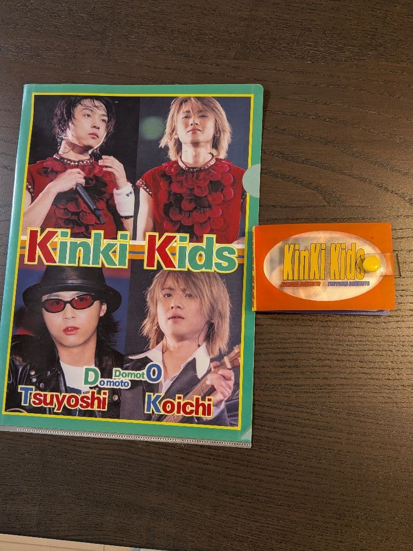 Kinki Kids クリアファイル A4サイズ・カードケース(カード付き