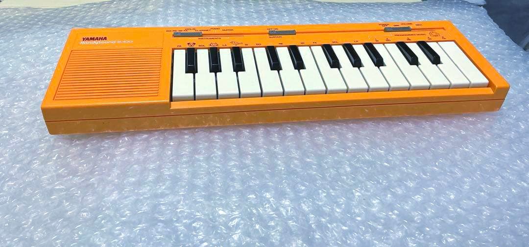 Yamaha HandySound HS-400☆オレンジ☆状態良好☆1982年