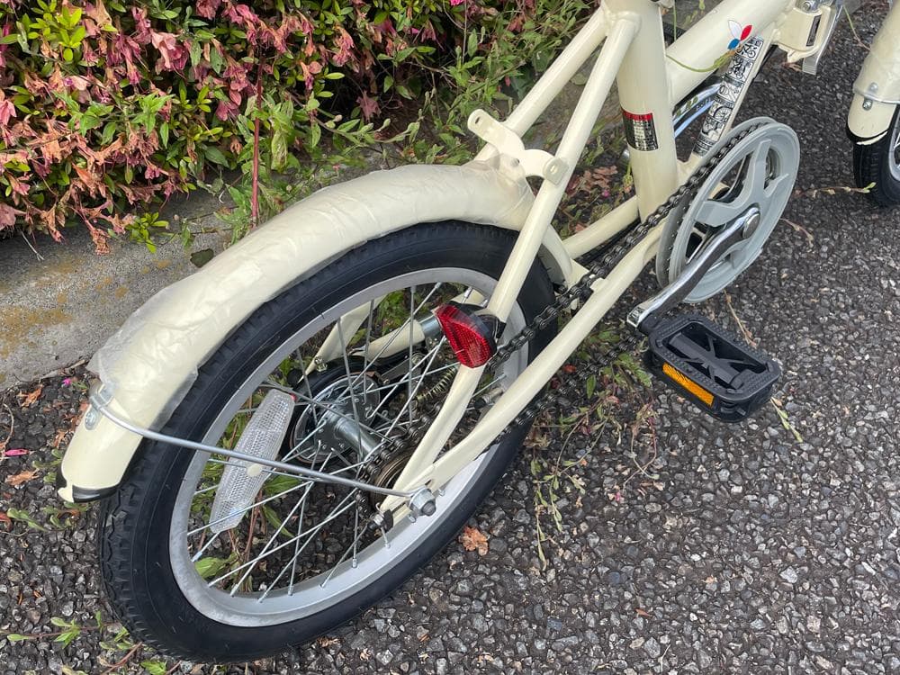 【未使用】シンプルスタイル 16in 折畳み自転車