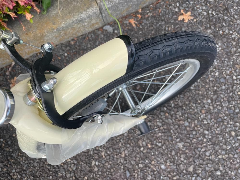 【未使用】シンプルスタイル 16in 折畳み自転車