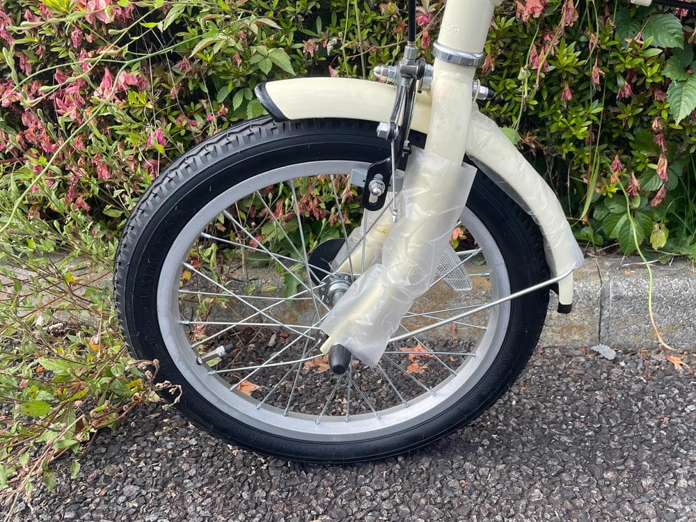 【未使用】シンプルスタイル 16in 折畳み自転車
