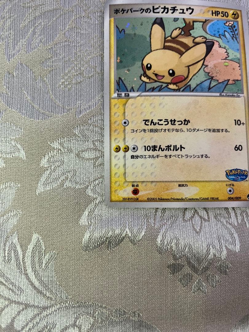 ポケパークのピカチュウ004/009