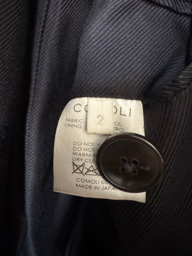 comoli メルトンバルカラーコート