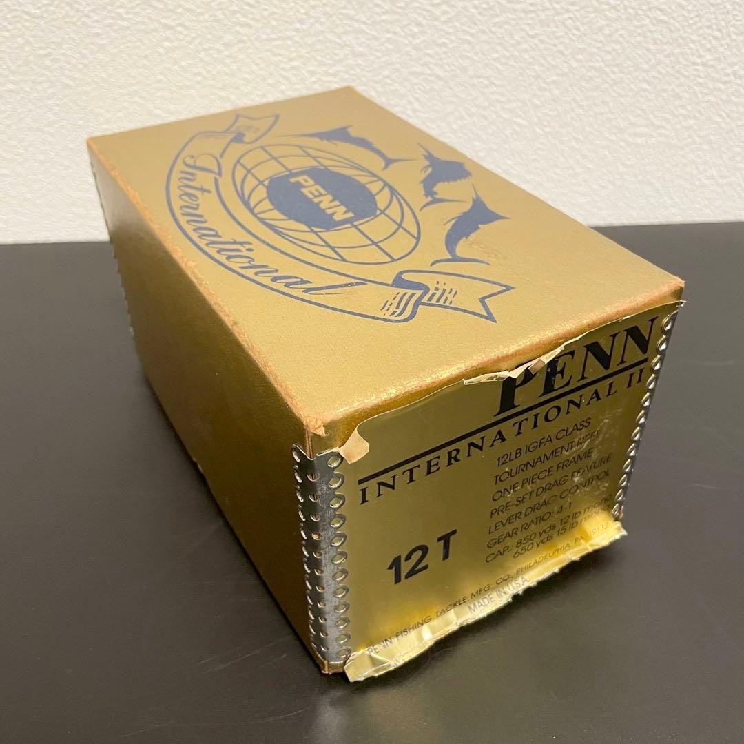 【希少品】PENN International II 12T リール 箱付き