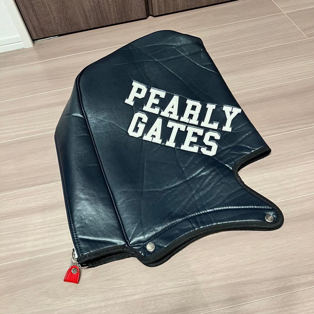 【美品】PEARLY GATES 限定キャディバッグ ヘッドカバー6点付き