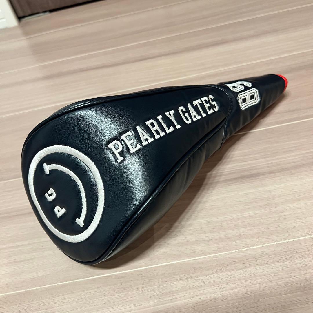 【美品】PEARLY GATES 限定キャディバッグ ヘッドカバー6点付き