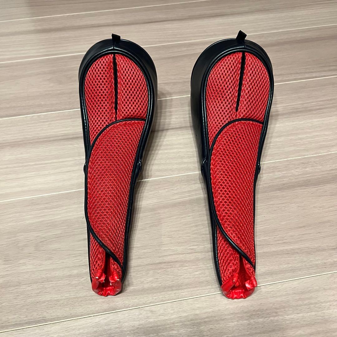 【美品】PEARLY GATES 限定キャディバッグ ヘッドカバー6点付き