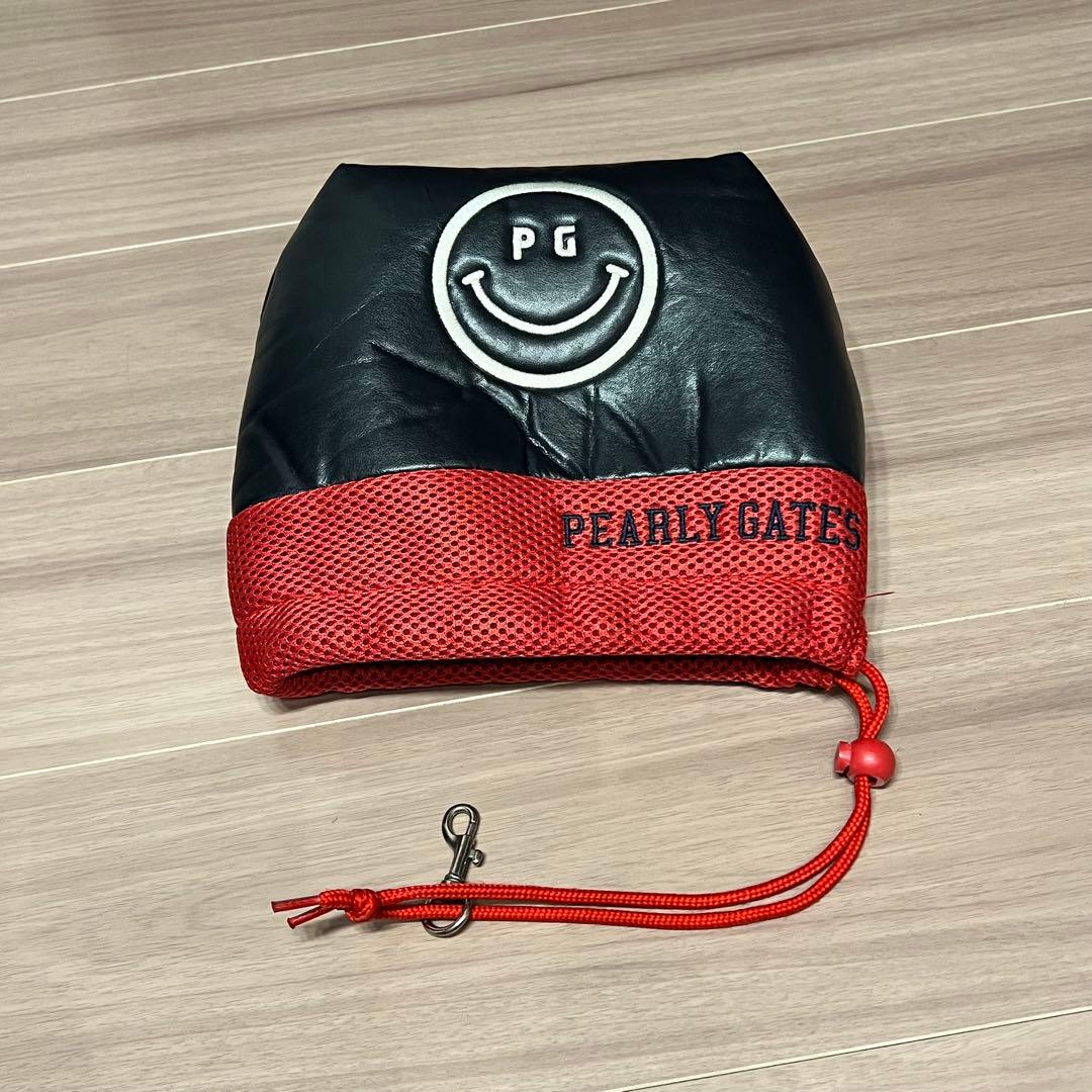 【美品】PEARLY GATES 限定キャディバッグ ヘッドカバー6点付き