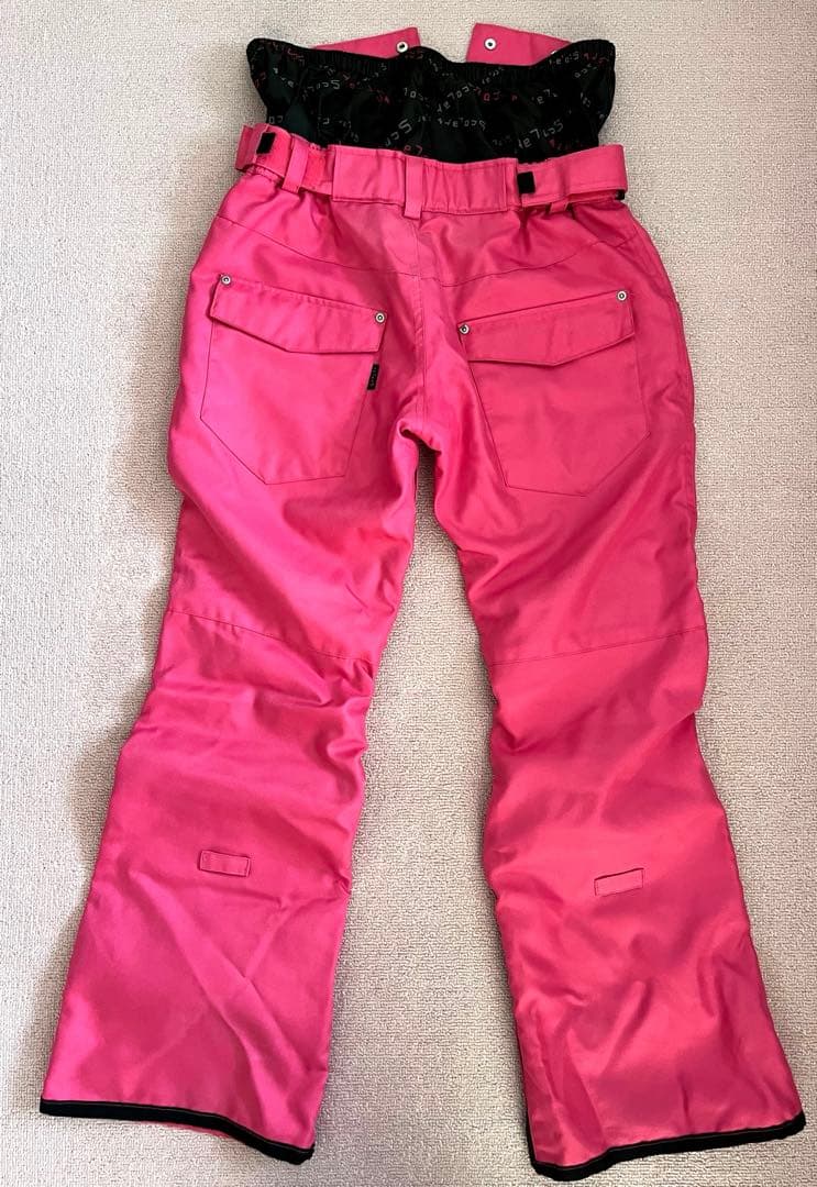 【ScoLar スカラー】猫柄　スキー　スノボ　ウェア　11号 Lサイズ