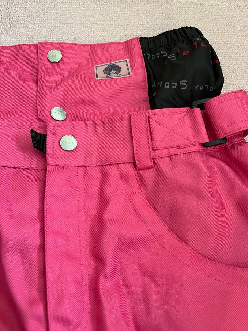 【ScoLar スカラー】猫柄　スキー　スノボ　ウェア　11号 Lサイズ