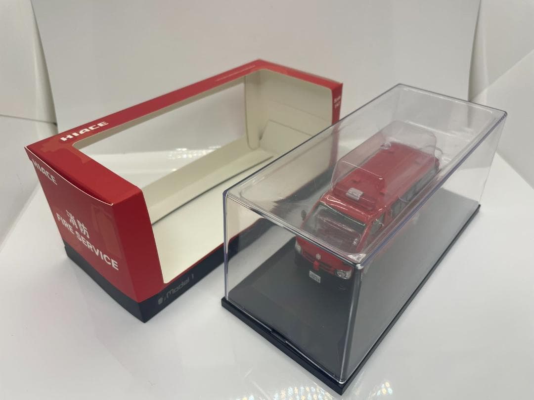 403-188 Model 1 1/43 トヨタ ハイエース 東京消防庁 - メルカリ