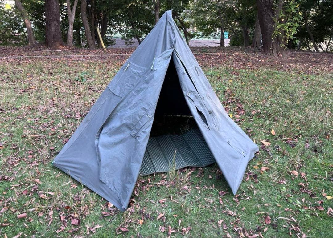 希少　将校ポーランド軍 ポンチョテント2枚組 サイズ2