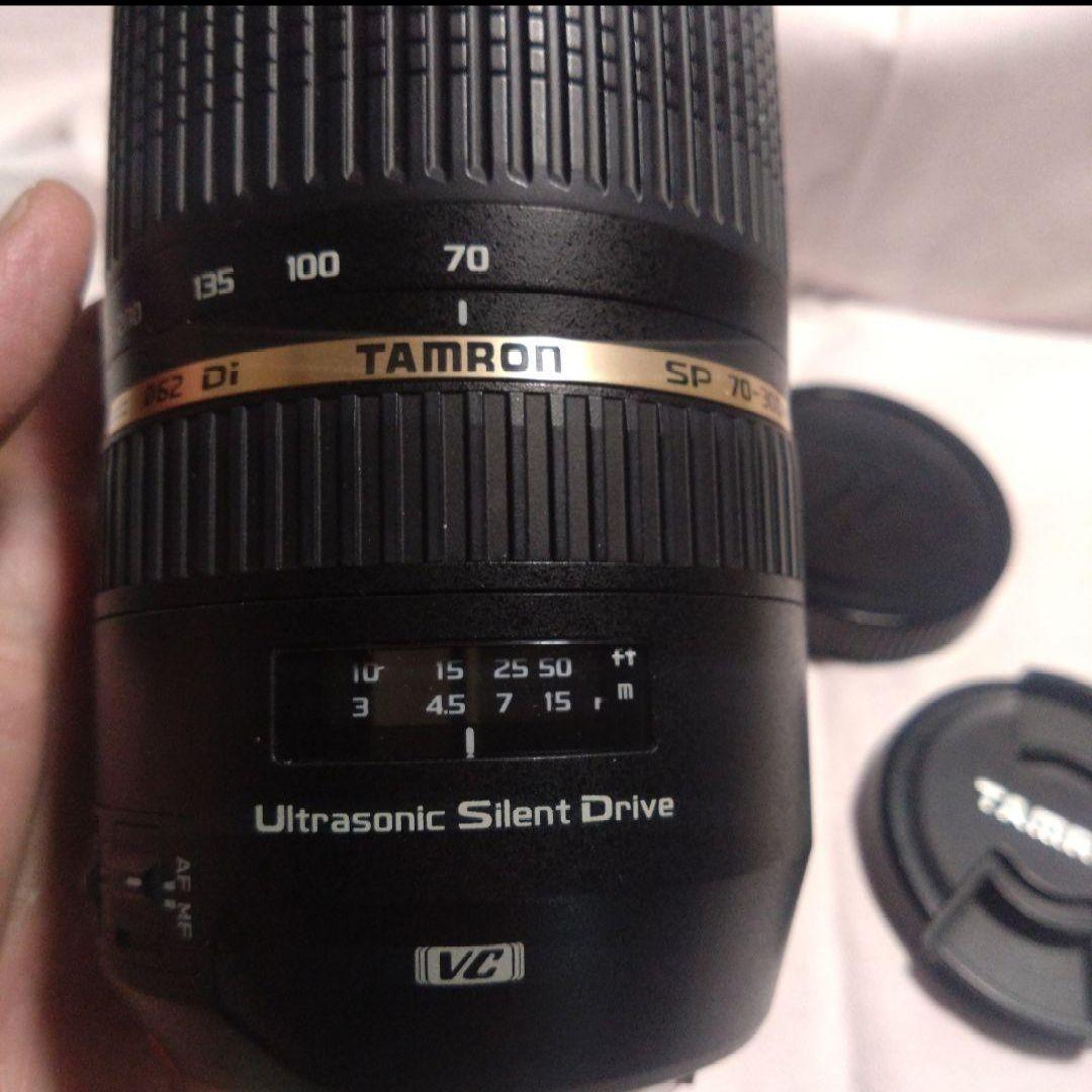 TAMRON SP 70-300mm F4-5.6 VC USD　キャノンEF