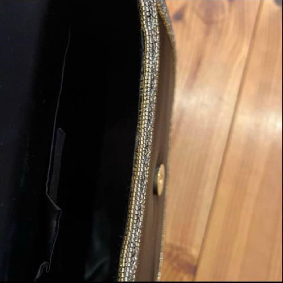 にゃん太郎LUMY　はしもと　ハンドバッグ　皇室御用達　高級　ビーズバック