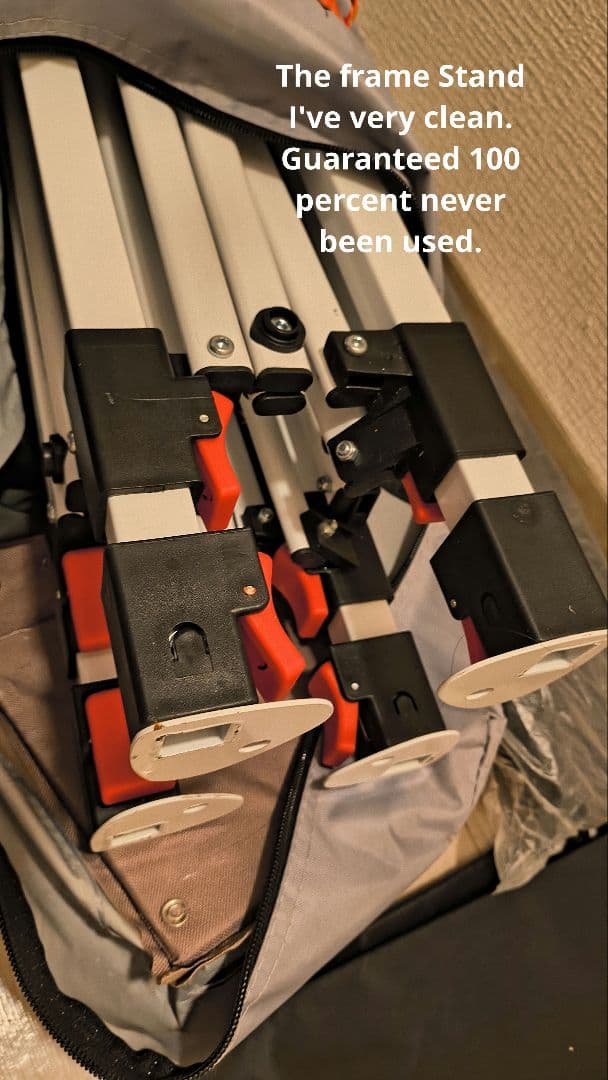 Mastercanopy 2.0m テント 新品同様、一人で簡単設営可能！黒