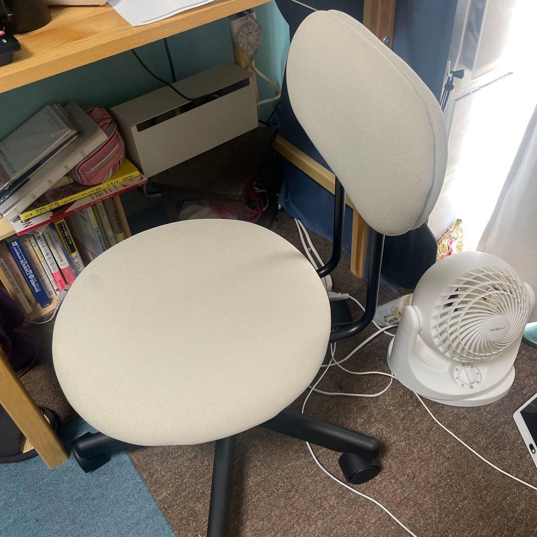 無印良品 ワーキングチェア・ガススプリング昇降式・グレー - メルカリ