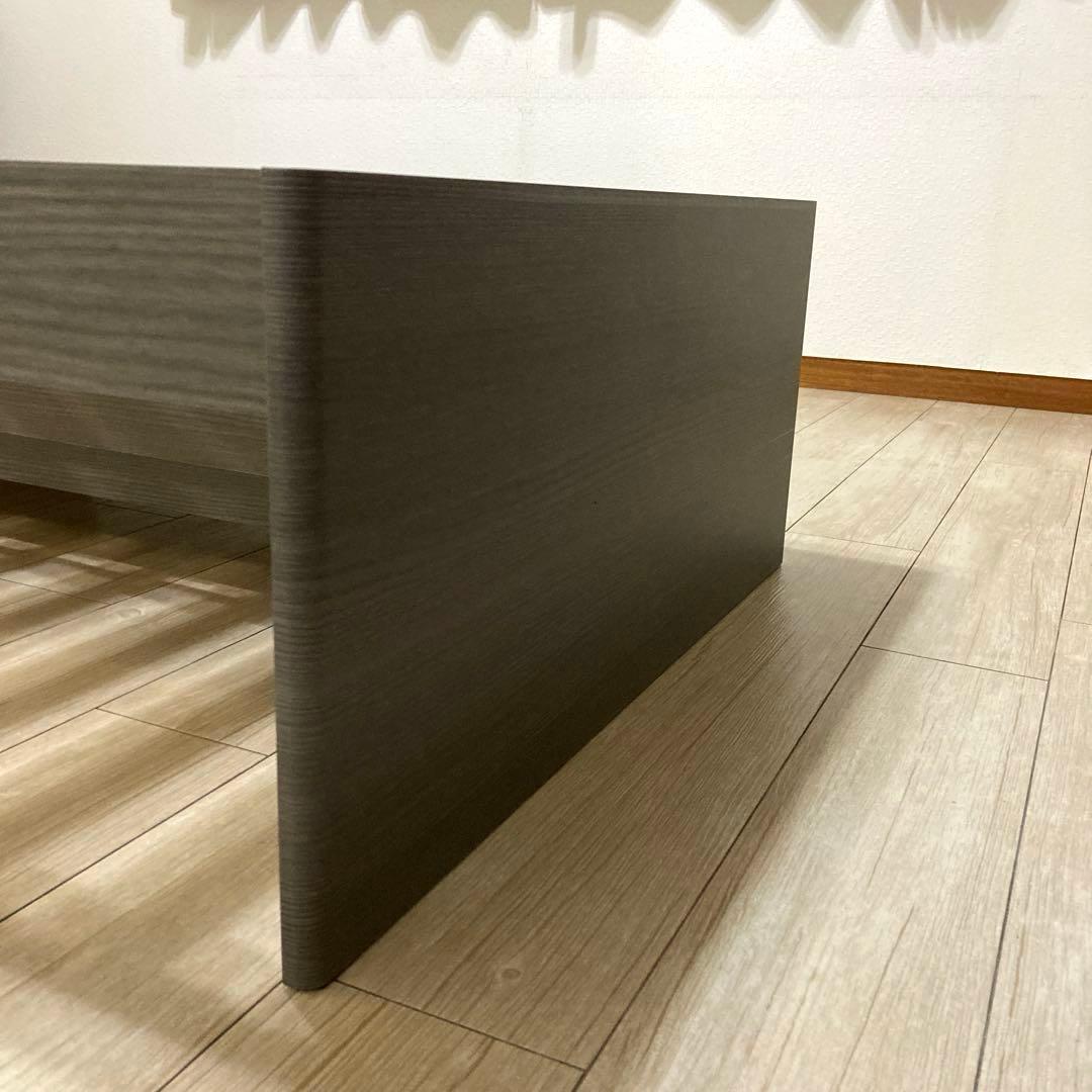 【自社配送限定販売】小傷あり/ニトリ収納付きすのこフレーム/セミシングルサイズ