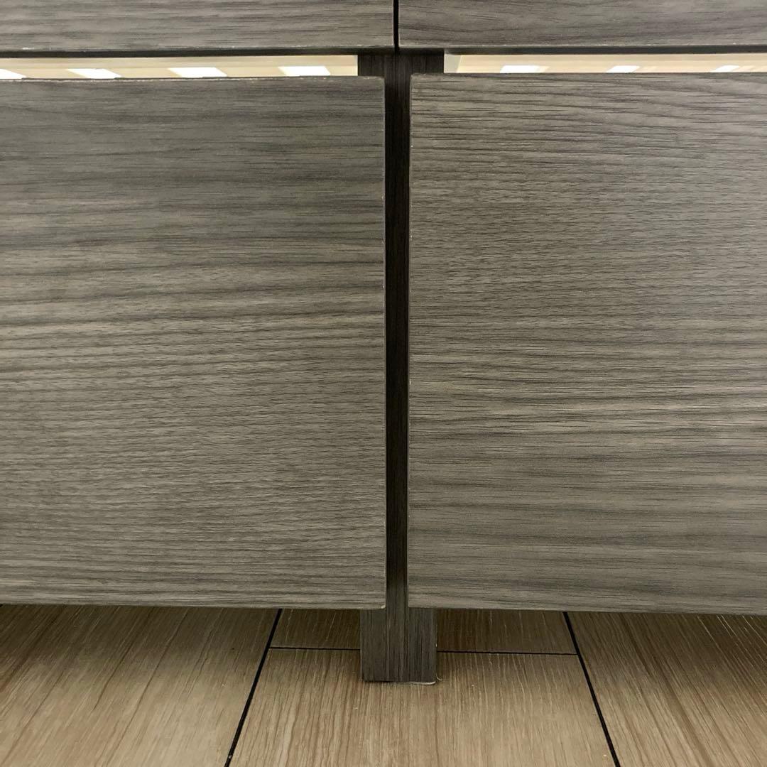 【自社配送限定販売】小傷あり/ニトリ収納付きすのこフレーム/セミシングルサイズ