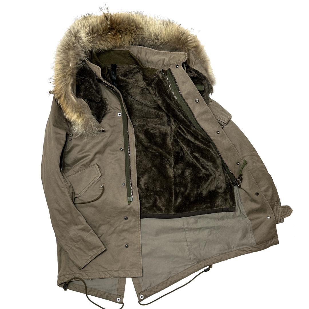 定価12.5万 wjk M53 destroy cotton モッズコート M